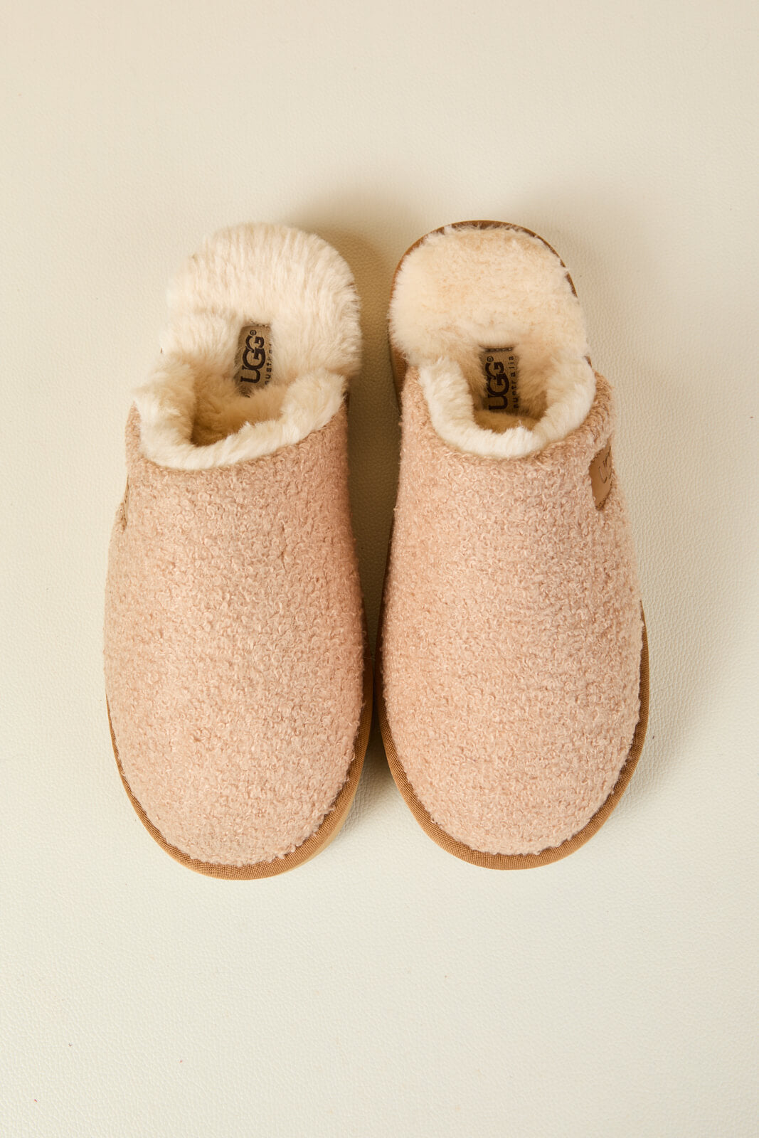 SMAIBULUN Ugg | Languorous Shepherd Blend Wool Slipper - beige