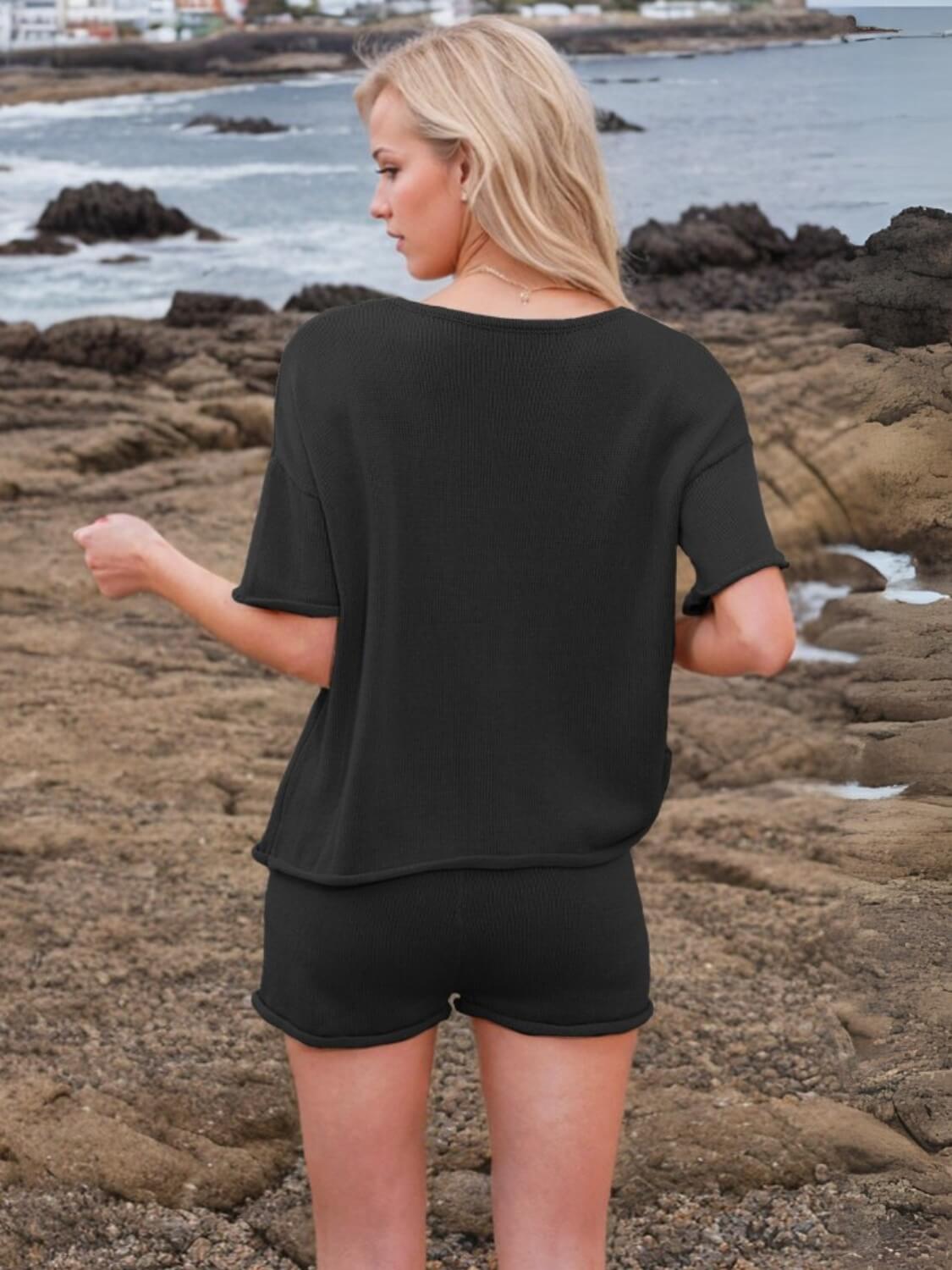 Laguna Relaxed Knit Matching Set