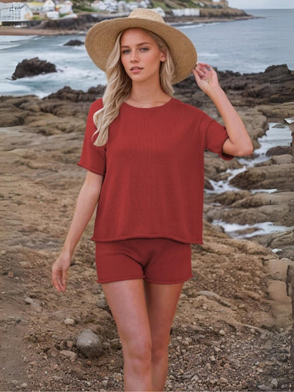 Laguna Relaxed Knit Matching Set