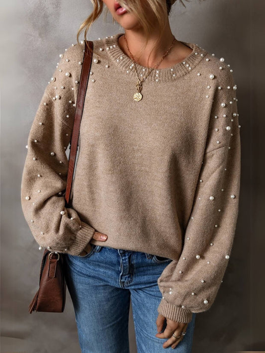 Oh My Darling Pearl Embellished Sweater