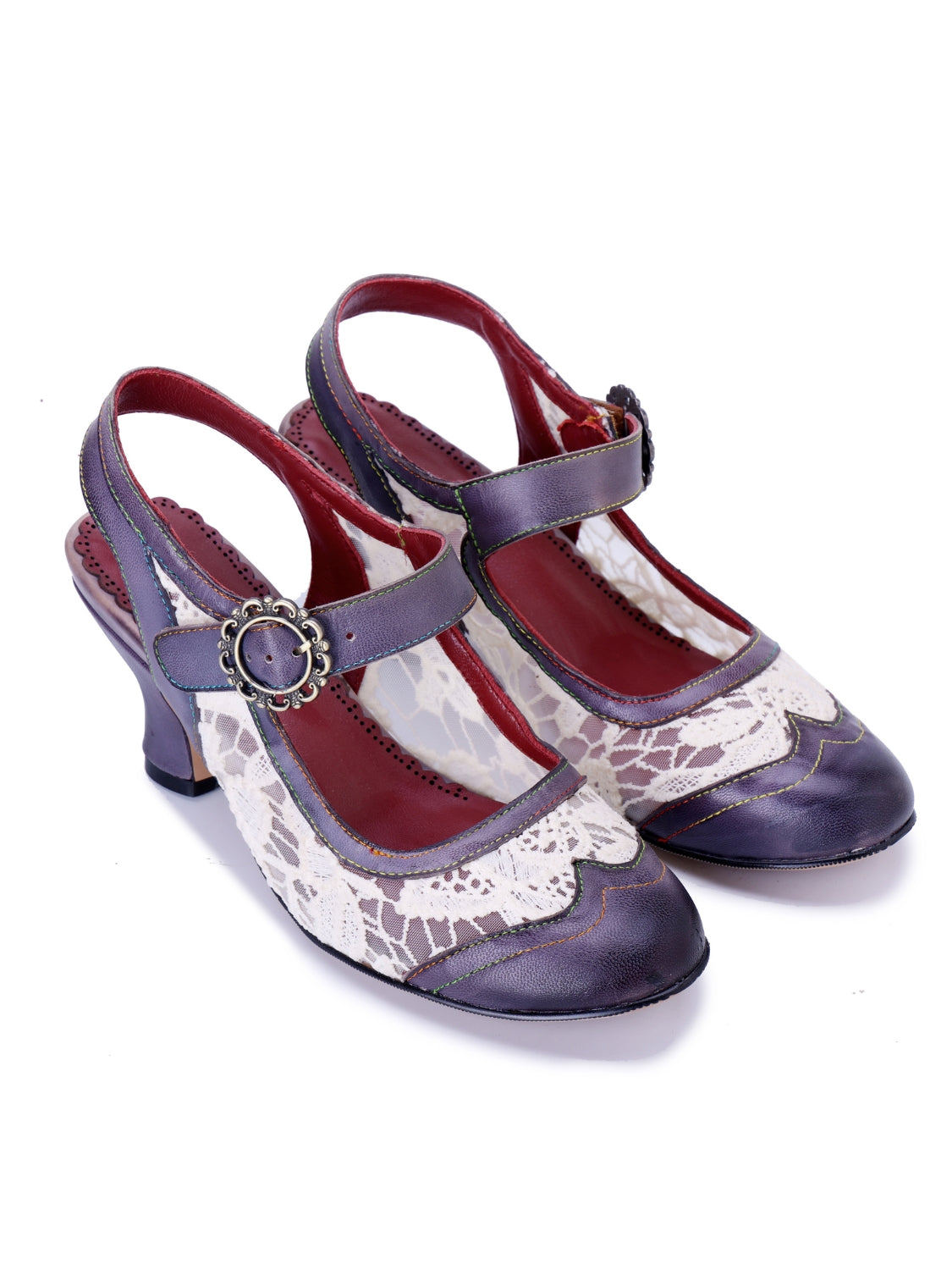 Soffia | Dylin Leather Oxford - navy