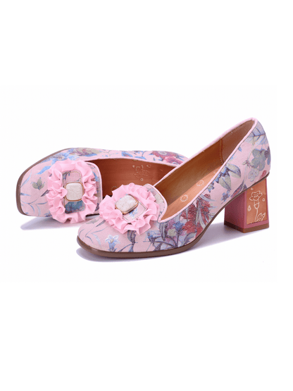 Soffia | Marney Floral Printed Leather Pump