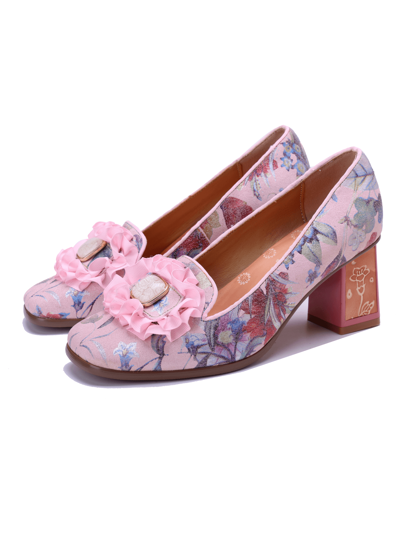 Soffia | Marney Floral Printed Leather Pump