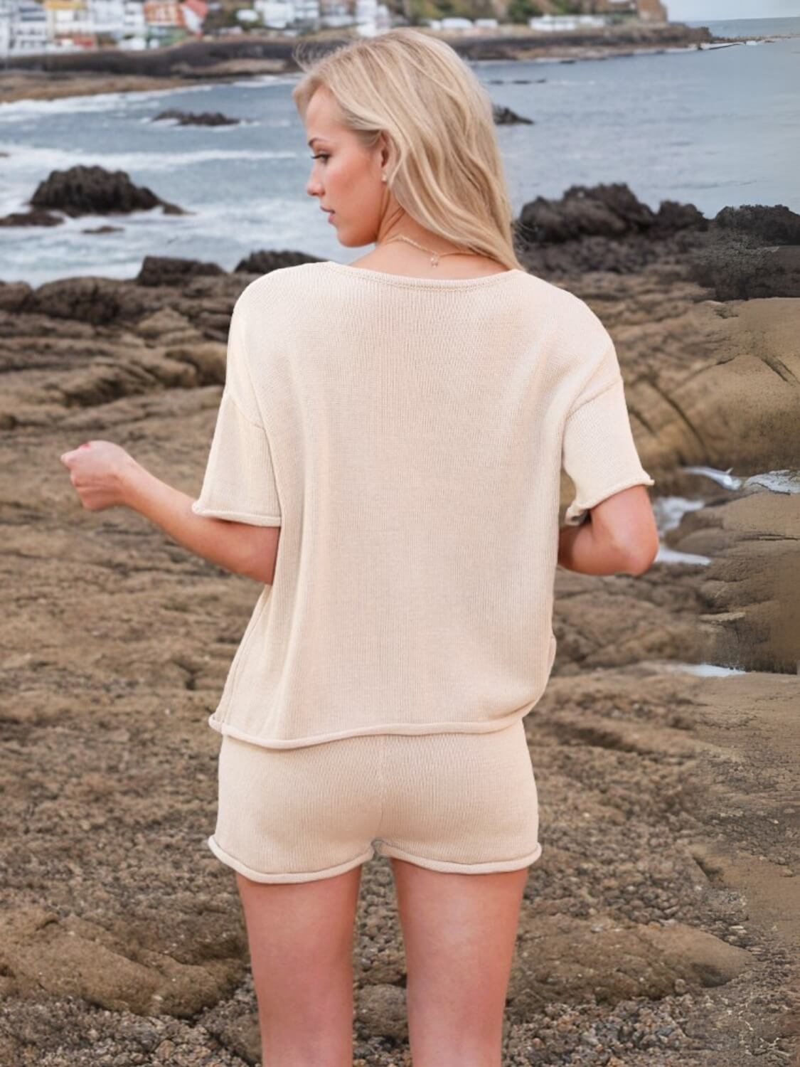 Laguna Relaxed Knit Matching Set