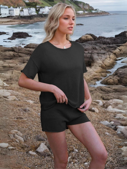 Laguna Relaxed Knit Matching Set