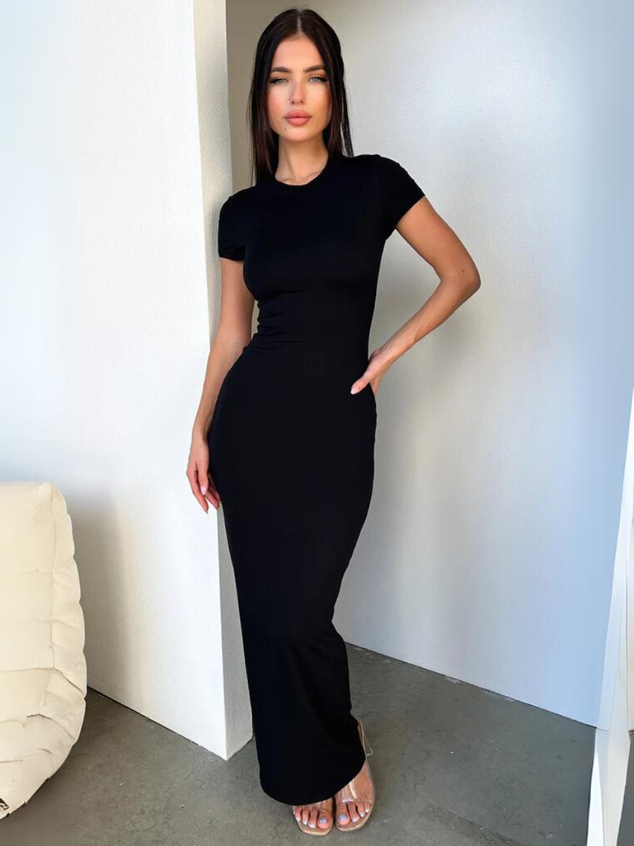 Essential Basic Maxi Dress